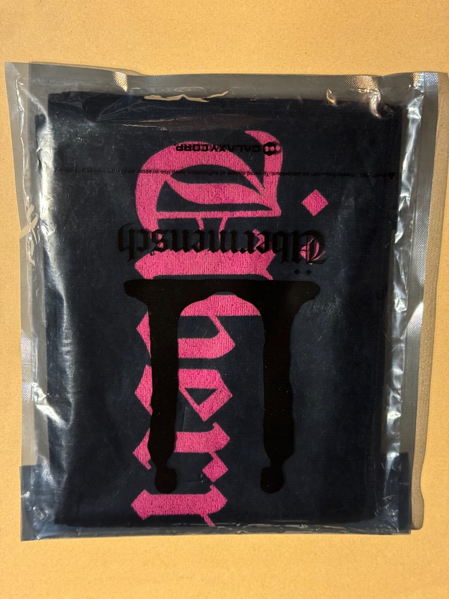 G-DRAGON Ubermensch Slogan Towel, Pink (100% Authentic) | eBay
