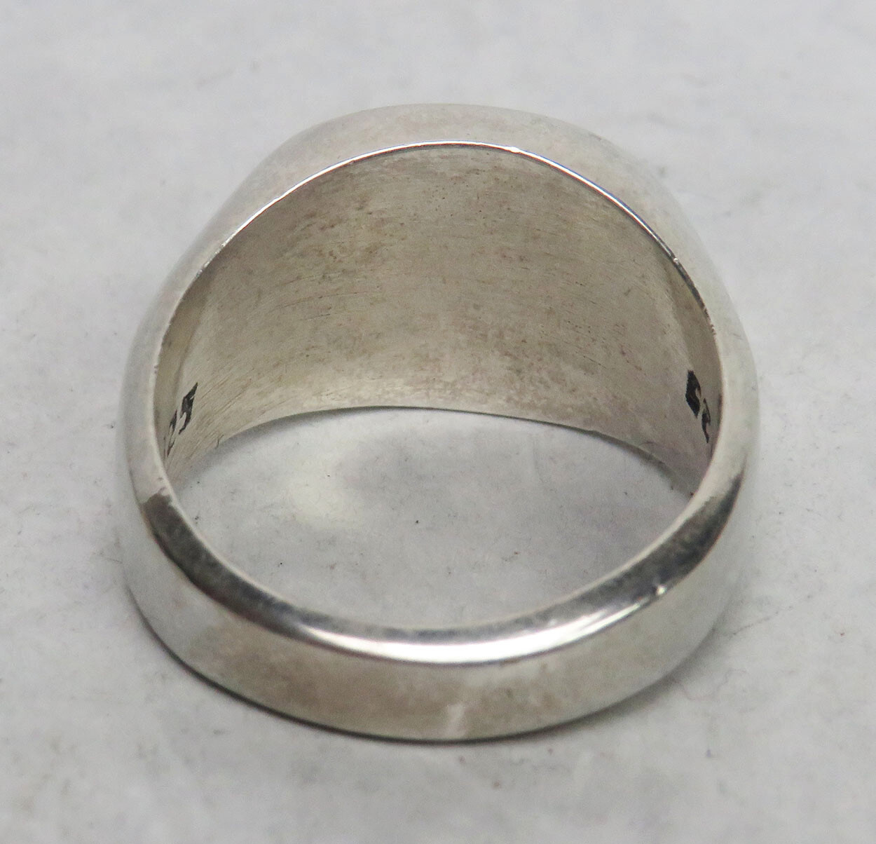 SOLID STERLING SILVER BATMAN RING SIZE 10 - image 5