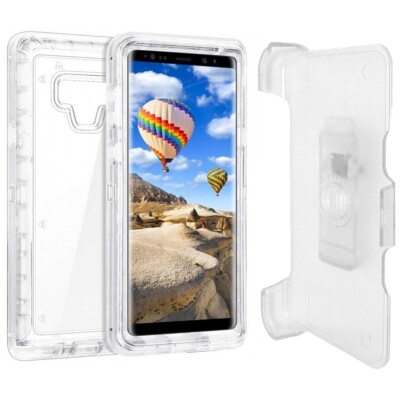 For Samsung Galaxy Note 9 Shockproof Defender Case Cover with Belt Clip