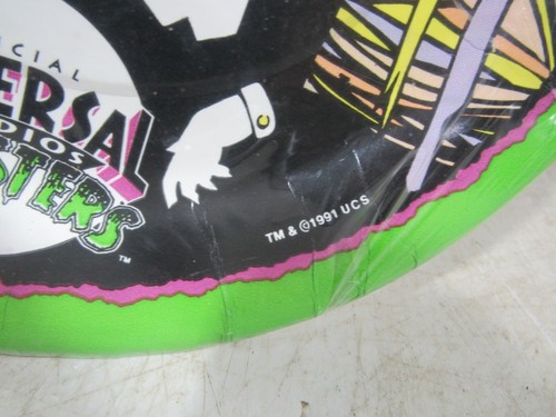 Vintage 1991 Universal Monsters Frankenstein Dracula Wolfman Mummy Paper Plates - 第 2/4 張圖片
