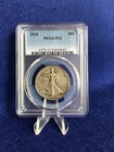 1918 Walking Liberty Half Dollar 50c *PCGS F12 Fine* Solid Coin