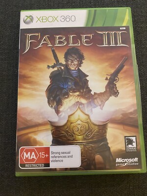Fable 3 (Microsoft Xbox 360, 2010) - PAL - Complete with Manual