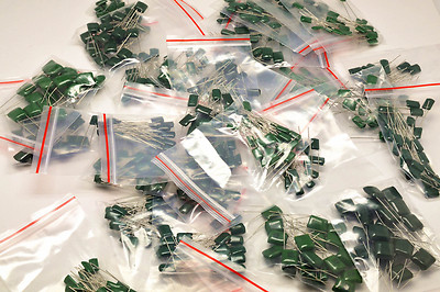 Kit Assorti De Condensateurs &agrave; Film Mylar 1000 V 3A102J ~ 3A103J