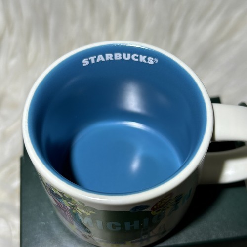 Starbucks MICHIGAN Discovery Series ORNAMENT Expresso Mini Mug 2 oz. NEW! - Picture 4 of 5
