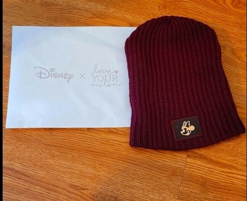MINNIE MOUSE ROSE GOLD Foil Burgundy 