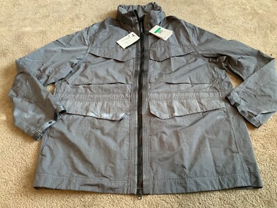 Nike Sportswear Tech Pack Jacket Msrp $225 Grey/Black - Men's Sz XL #BV4430 021