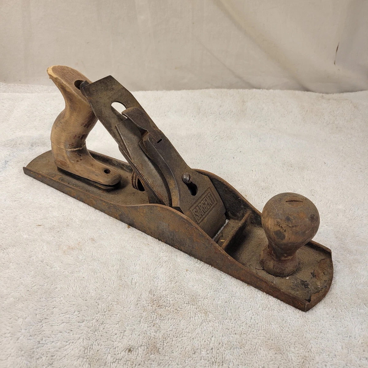 Vintage Sargent Wood Plane 14 Inches Long Made In USA