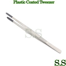 Plastic Coated Tip Steam Tweezer 8" Jewelers tool