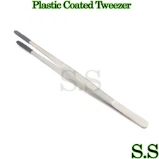 Plastic Coated Tip Steam Tweezer 8" Jewelers tool