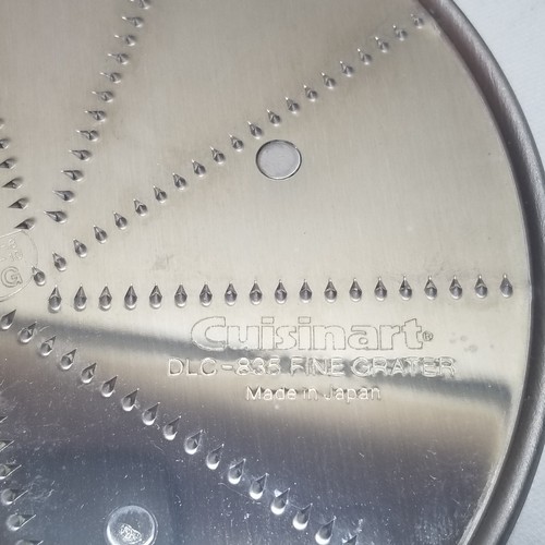 CUISINART DLC8 Disc Holder w/ 5 Blade Set Food Processor Case Grate