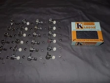 INSTALL KLUSON RELIC AGED OR CLASSIC VINTAGE NICKEL TUNERS ON YOUR NECK PURCHASE