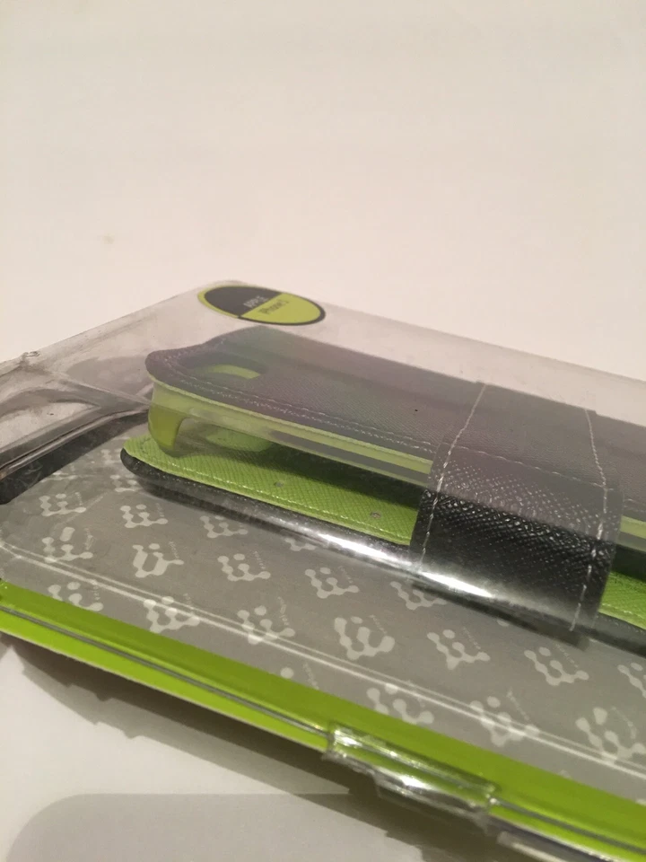 Feelook Funda Cartera Iphone 5 Negro Verde Foto 2 de 3