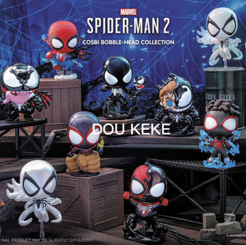 Marvel Spider Man 2 COSBI Series Mini Doll Blind Box Doll Birthday