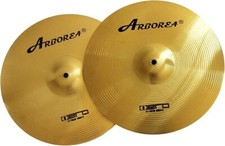 Arborea Cymbal Hi-Hats Cymbal Hero Brilliant Finish Bright Sound 14 Inch