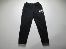 Nike Dri-Fit Black White Spotlight Basketball Pants Zip Security Pocket Boy's XL