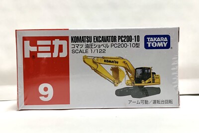 Takara Tomy / Tomica No.9 Komatsu Excavator PC200-10 / 1:122 | eBay