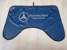 Mercedes W123 W115 W108 W107 W113 fender protector blue with logo set = 2 pcs