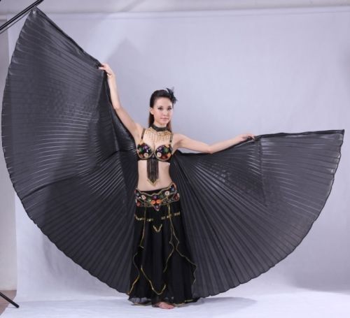 Egyptian Egypt Belly Dance Wings Costume Fancy Isis Wings Dancer