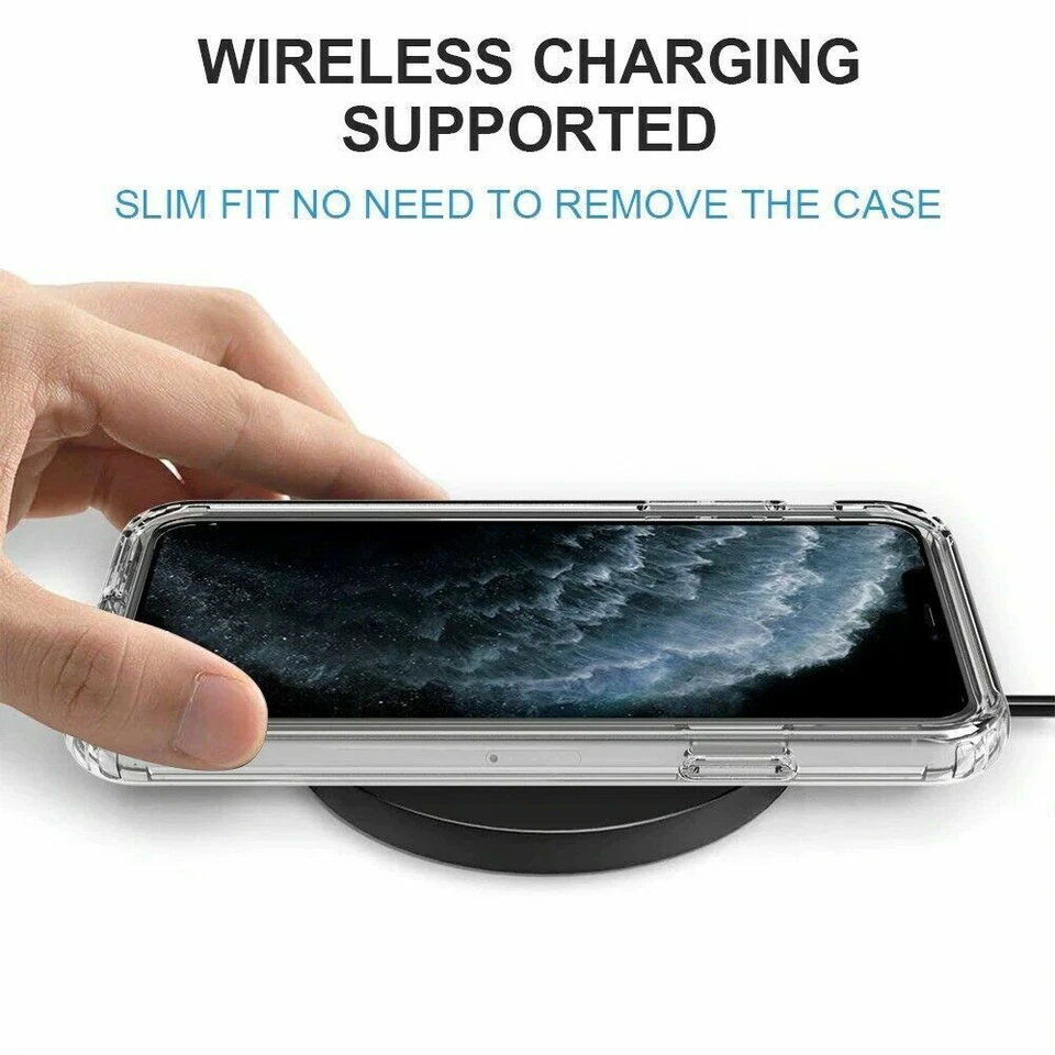 360 Clear Case For iPhone 6/7/8/X/11/12/13/14/15/16 Front silicone and Back hard - Image 3 of 4