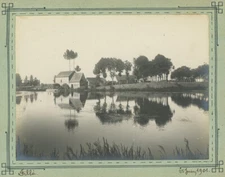 Fillé-sur-Sarthe. Tirage argentique 1901