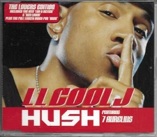 LL COOL J Hush w/ RADIO EDIT & VIDEO Picture Disc CD Single SEALED USA seller