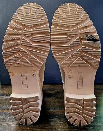 Ana Women's Dante Block Heel Chelsea Boots Size 10 Sand - Picture 14 of 15
