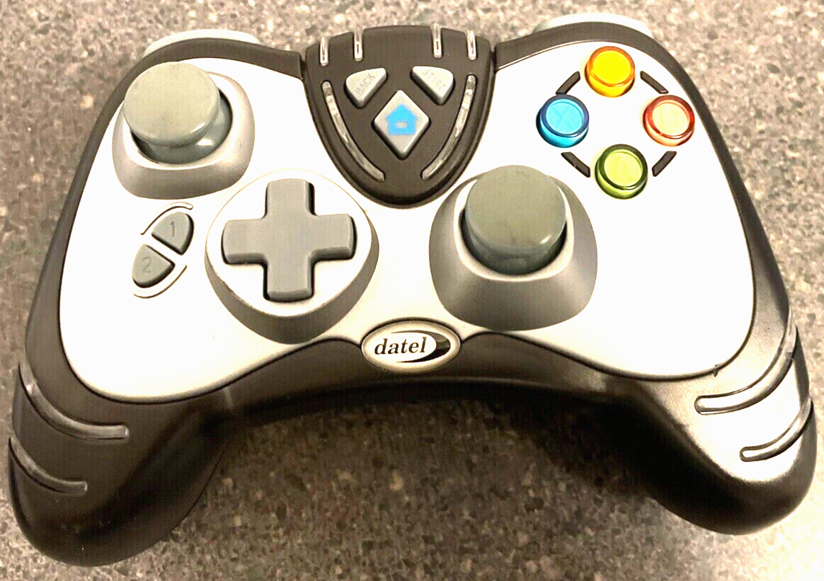 DATEL, Wireless Controller V2 for Xbox 360 Gray/Black GREAT COND