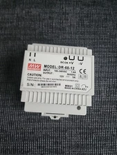 Meanwell DR-60-12 [12VDC] Power Supply 60 Hz 120 VAC. 