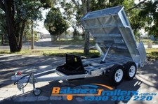 10×5 Galvanised Hydraulic Tandem Tipper Trailer ATM 3500KG (Model: BT15HTE-450)
