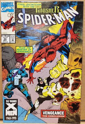Spider-Man 34 Vengeance Punisher Steve Grant Bob McLeod 1993 Marvel Comics