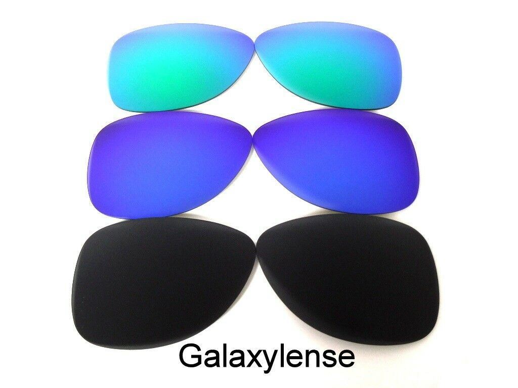 Galaxy Replacement Lenses For Oakley Dispatch 2 Sunglasses Black&Blue&Green