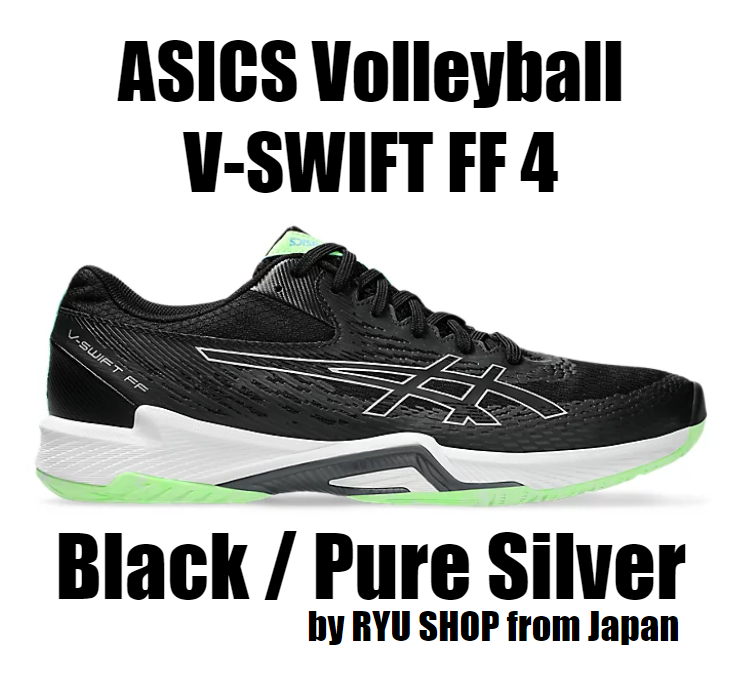 ASICS Volleyball Shoes V-SWIFT FF 4 1053A066.001 Black