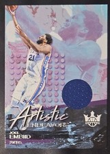 Joel Embiid 2023-24 Court Kings ARTISTIC ENDEAVORS GU Insert Card (no.AE-EMB)