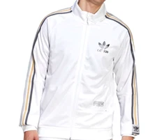 NEW MEN'S ADIDAS ORIGINALS CHILE 20 TREFOIL TRACK JACKET ~SIZE LARGE   #HD8291