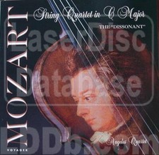 MOZART STRING QUARTET IN C MAJOR, NEW SEALED LASERDISC, THE DISSONANT/ OFFER