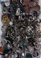 Silver 925 Mixed Jewelry Lot 1800+ gm