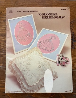 Vintage Summit Designs  Colonial Heirlooms  Pattern Booklet Embroidery & Beading