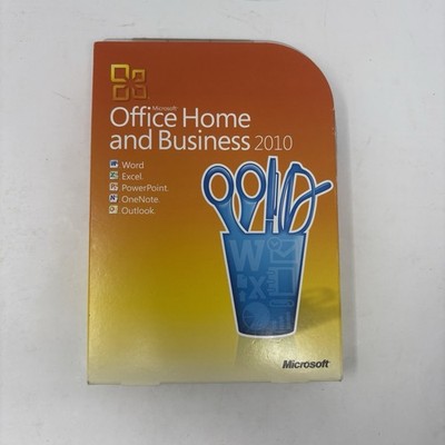 Microsoft Office Home and Business 2010 Full Version Retail w/ Product Key