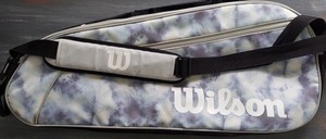 Wilson 2019 Super Tour 2 Bag Tennis Racket Racquet Black Grey Junior 27 Inch
