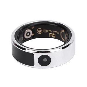 Smart Ring Fitness Tracker Men Women Touch Screen 5ATM Water Proof Health