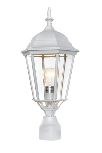 Maxim Lighting 1005WT Westlake 22" Outdoor PostMount in White - Picture 2 of 2