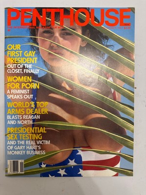 Penthouse Magazine Nov 1987 - Nicola Cover - Lisa Bradford Pet of the Month