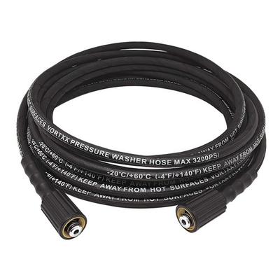 #ad 1 4quot; x 30FT Heavy Duty Pressure Washer HoseM22 14mm 3200 PSI Steel Wire Br... $54.84