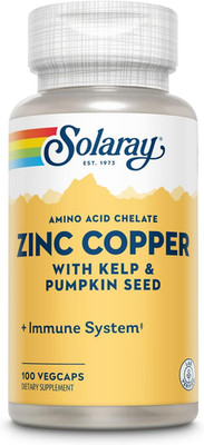 Zinc Copper Amino Acid Chelate - Immune Support Supplement W/Chelated Zinc 50Mg