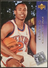 1994-95 Upper Deck Michael Jordan Draft Analysis #197 Charlie Ward RC NY Knicks