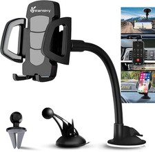 Universal Car Phone Holder Mount 3in1 Air Vent Dashboard Windshield 360 Rotati