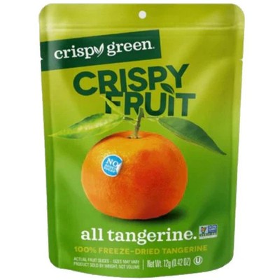 Tangerine Freeze Dried Fruit 0.42  Oz  by Crispy Green