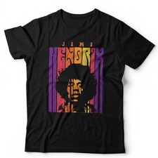 Image of Jimi Hendrix Retro Tshirt Unisex Are You Experienced Guitar Legend Psychedelic