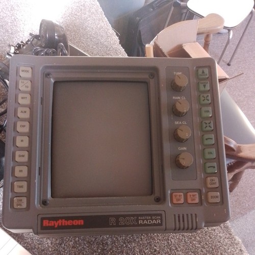Raytheon R20X Raster Scan RADAR and manual | eBay