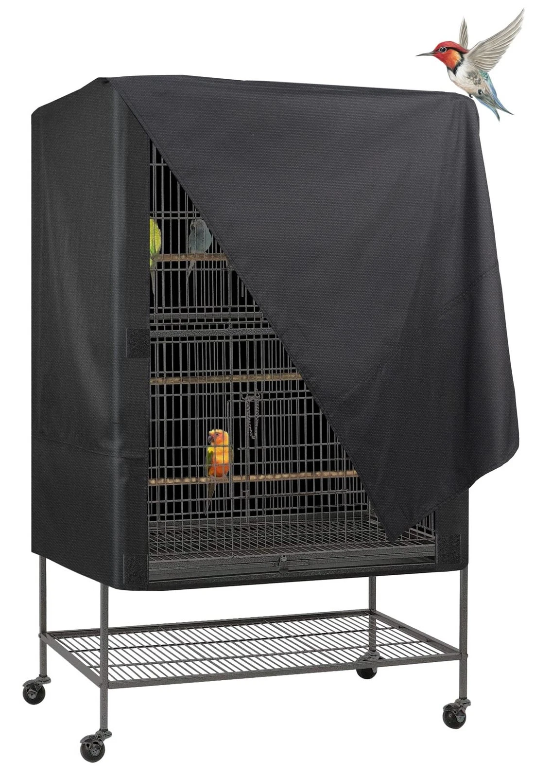 Bird Universal Pet Cage Cover Good Night for Cats, Mink, Totoro, Parakeet, Pa...